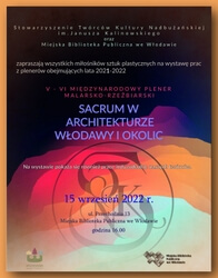 Wystawa poplenerowa "Sacrum w architekturze Włodawy i okolic"