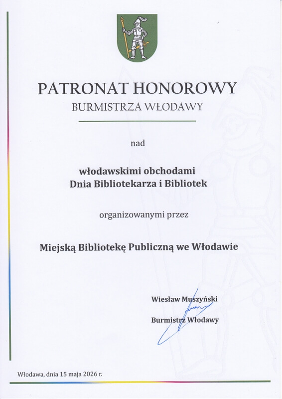 Patronat Honorowy Burmistrza Włodawy