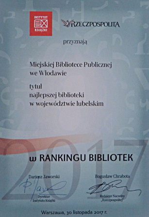 Ranking Bibliotek 2017