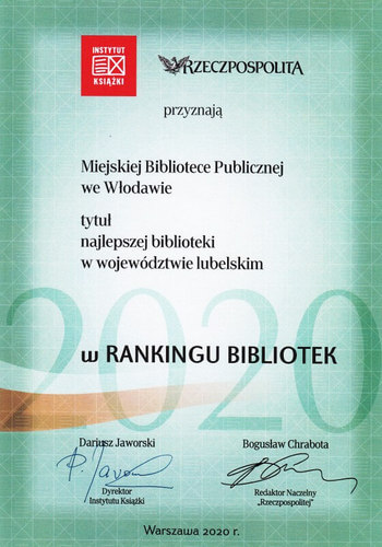 Ranking Bibliotek 2020